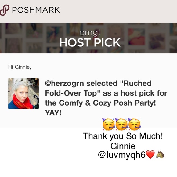 Ruched Fold-Over Top๐2X HP๐ - Picture 2 of 2